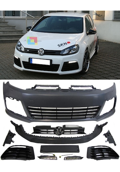 Vw Golf 6 2010-2011-2012 Mk6 Plastik R20 Ön Tampon