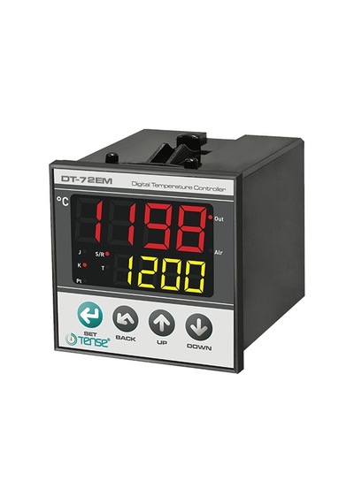 Dt-72em Opsiyonel Sıcaklık Kontrol Cihazı 72 X 72 J,k,s,r,t,pt100 2x4 Dijit 7 Segment