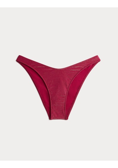 Marks & Spencer Simli Bikini Altı Bordo