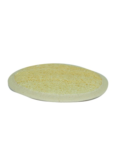 Doğal Kabak Lifli Dıştan El Geçmeli Banyo Duş Kesesi Çap 15-17 CM