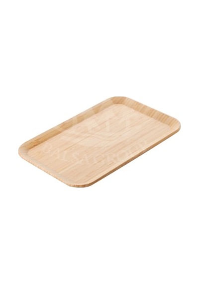 Balsa Bls Bmb76 Kahverengi Dikdörtgen Bambu Servis Tepsisi 28x17x1,7 Cm
