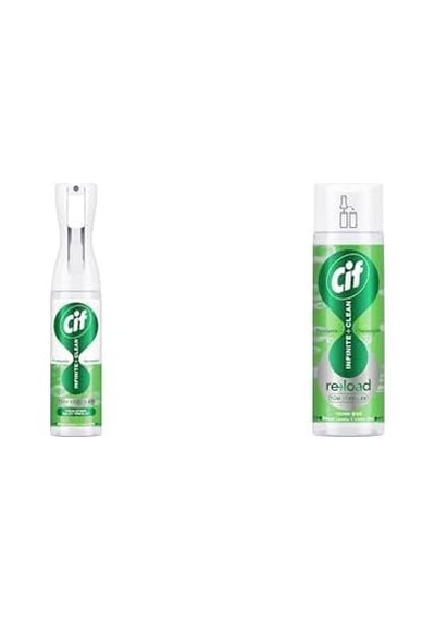 Tr Infinite Clean Sprey + Yedek Şişe Misket Limonu Ve Limon Otu 280ml +280 Ml