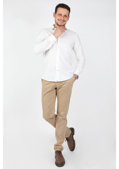 Balins Erkek Fleto Cep Gabardin Pantolon Bej