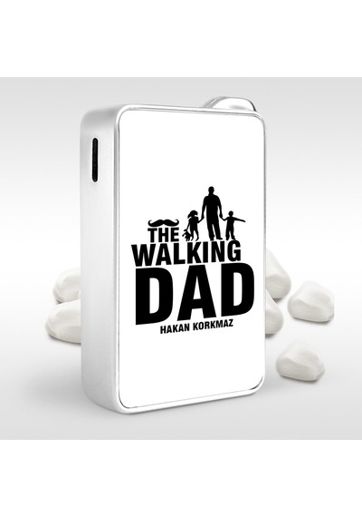 Kişiye Özel The Walking Dad Tasarımlı Metal Çakmak - 2