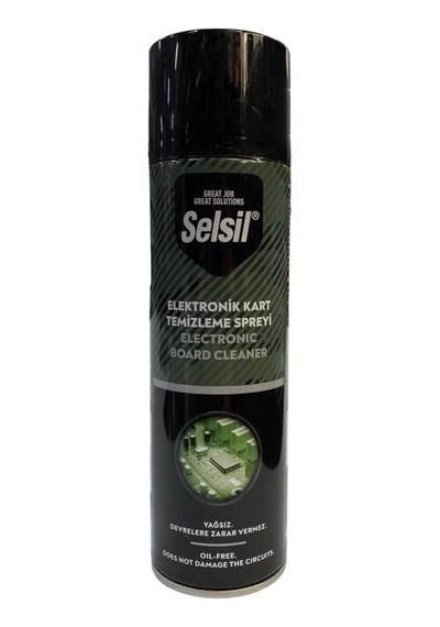 Mey İthalat Selsil Elektronik Kart Temizleyici Sprey 500 Ml Yağsız Diğer