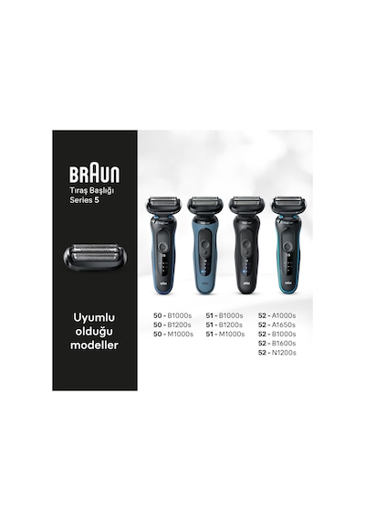 Braun Series 5 54b Tıraş Makinesi Yedek Başlığı