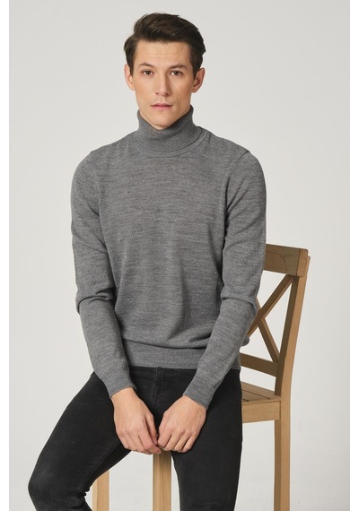 Alexander Gardi Alexandergardı Balıkçı Yaka Regular Fit Kazak Ag5032 001