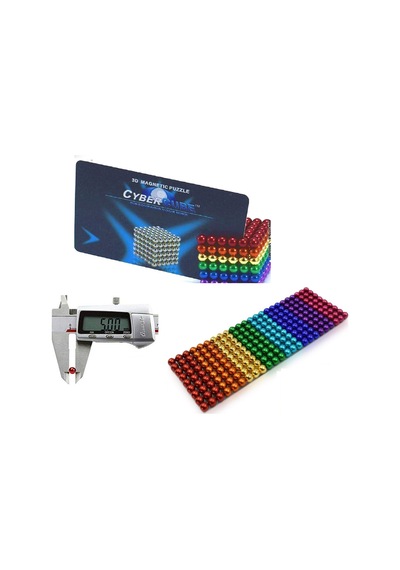 Magnetic Cube 8 Renk 216 Adet 5 Mm Manyetik Mıknatıs Toplar. Kart Magnetic Cube 8 Renk 216 Adet 5 Mm Manyetik Mıknatıs Toplar. Kart