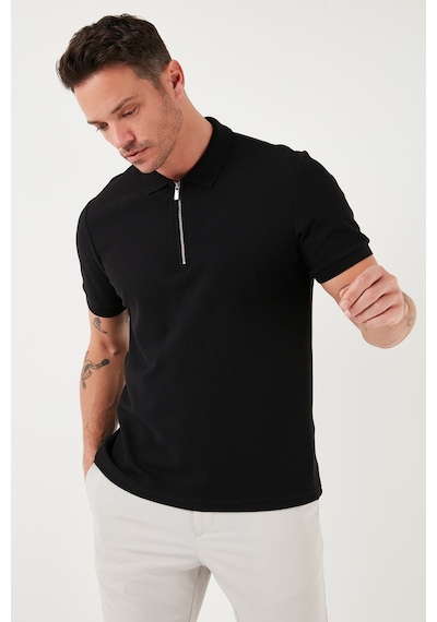 Buratti Erkek Polo Yaka T Shirt 5902434 Siyah Siyah
