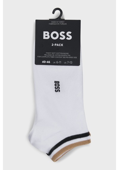 Boss Erkek Çorap 50491192 100 Beyaz Beyaz