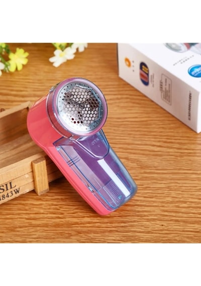 Şarjlı Tiftik Temizleme Makinesi Pembe