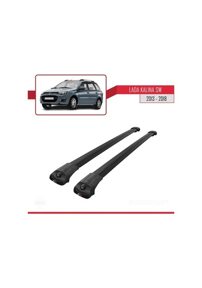 Lada Kalina Sw 2013-2018 Arası İle Uyumlu Ace-1 Ara Atkı Tavan Barı Siyah