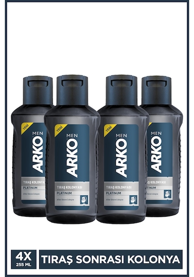 Platinum Tıraş Sonrası Kolonya 4x255 Ml