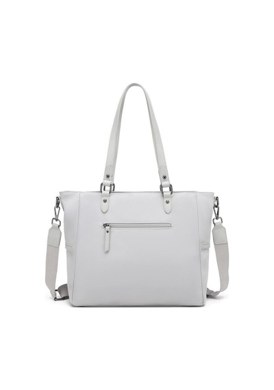 Smart Bags Twill Dimi Kumaş Kadın Omuz Çantası 3323 Açık Bej