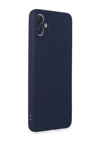 Samsung Galaxy A05 Kılıf First Silikon - Lacivert Çok Renkli