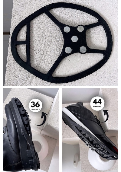 Neler Geldi Neler 1 Çift Kaydırmaz Unisex Ayakkabı Kar/buz Zinciri Karpatik 36/43 Numara Kayma Onleyıcı Ayakkabı Kar Zinciri Siyah Neler Geldi Neler 1 Çift Kaydırmaz Unisex Ayakkabı Kar/buz Zinciri Karpatik 36/43 Numara Kayma Onleyıcı Ayakkabı Kar Zinciri Siyah
