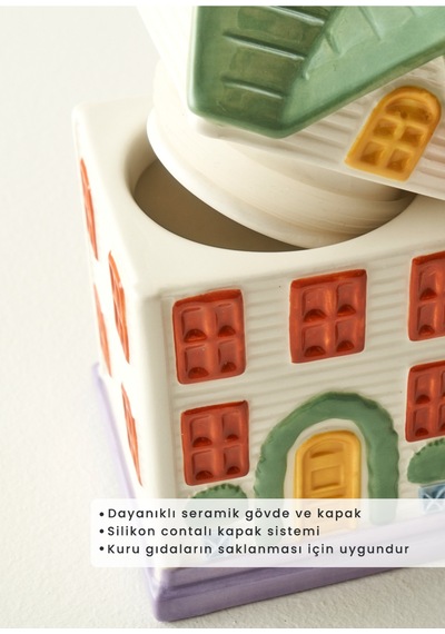 Bella Maison House Seramik Baharatlık Yeşil 230 Cc Yeşil