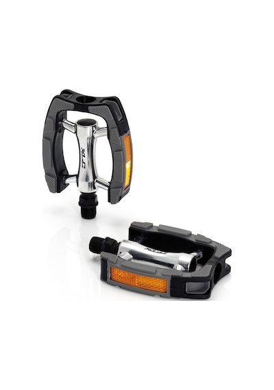 Xlc Pedal Cıty Comfort Alumınyum Plastıc Siyah-Gümüş-Gri 2021