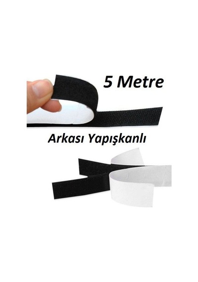 5 Metre Arkası Yapışkanlı Cırt Cırt - Kaliteli Cırt Bant -En: 2Cm (269284683)