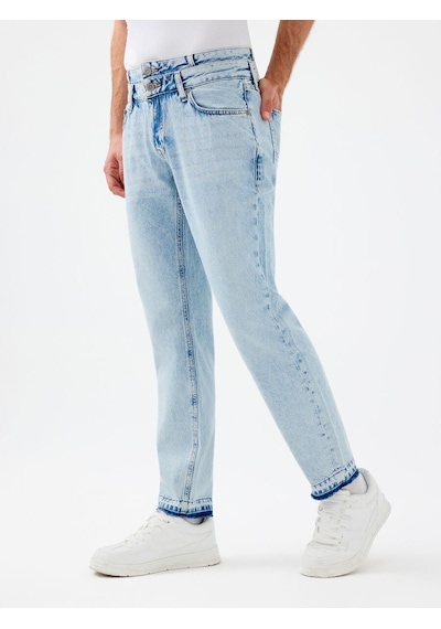LOFT Tony Slim Fit Erkek Pantolon Lf2039673 Q1.v1 Denim