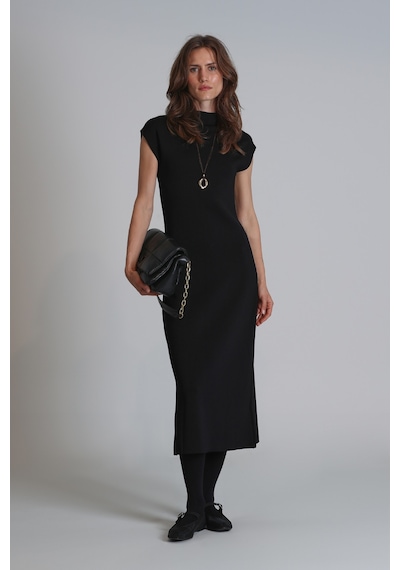 Lufian Annabel Kadın Elbise Regular Fit Siyah Siyah 122290004100100 Siyah