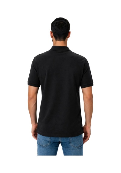 Arma Ar-ma Erkek Polo Yaka Tişört Baskisiz Basic Örme Kumaş Regular Fit %100 Pamuk 30/1 Çift Toplama Penye Pike Y31374358002 Siyah-s1