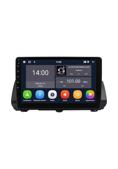 Dacıa Sandero 2021+ Multimedya Navigasyon Usb Kamera Carplayer Uyumlu