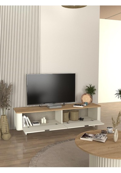 Bohema Tv Sehpası Aytaşı - Sepet 180cm Safir