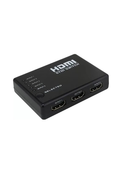 Pm-8342 5 Giriş 1 Çıkış Hdmı 2.0 4k 60hz Switcher Toplayıcı Kumandalı