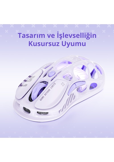 Gravastar Mercury M1 Pro Rgb 26.000 Dpı Optik Gaming Mouse, Kablosuz, Magnezyum Alaşımlı, Programlan M1 Pro