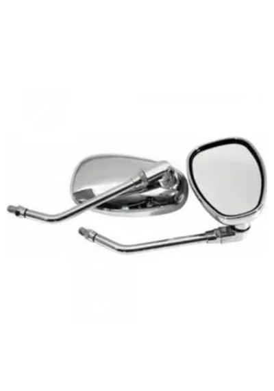 Scooter/e Bike /motosiklet Oval Nikel Ayna Tk 8mm Bağlantılı