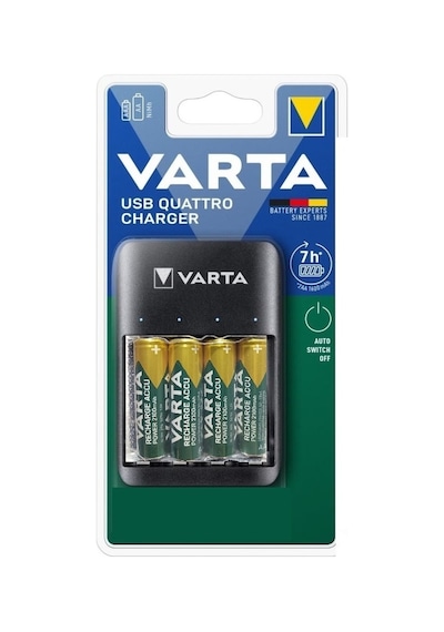 Varta Promo Usb Quattro Şarj+pil Şarj Cihazı+4x2100 Aa Şarlı