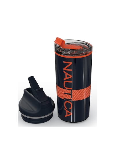 Nautica Ntm02 Sport Termos Paslanmaz Çelik 500 Ml Navy Turuncu