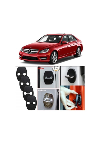 Mercedes C Amg W204 Kilit Koruyucu Kapak Seti (398644315)