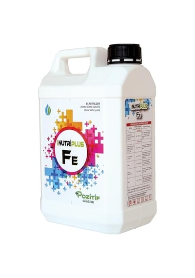Ayrex Nutriplus% 5 Lik Fe Demir Sıvı Gübre 5 Litre 0,250