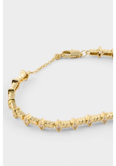 Defacto Reis X DeFacto Taşlı Gold Bileklik G2690AXNS