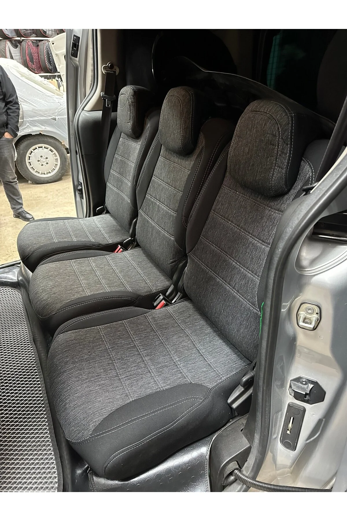 Toyota Proace Araca Özel Koltuk Kılıfı Siyah