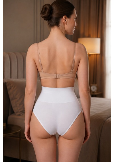 Fit Women Kadın Casual Esnek Toparlayıcı Beyaz Külot