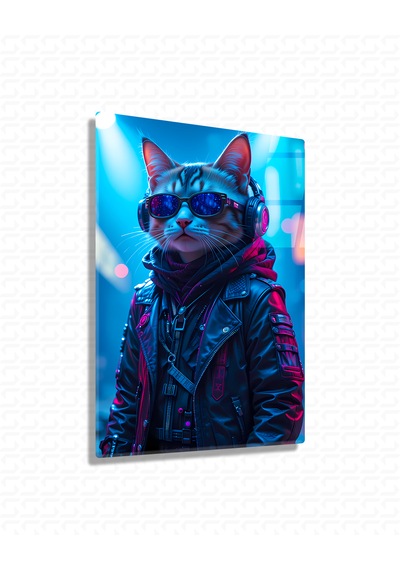 Neon Patili Cam Tablo