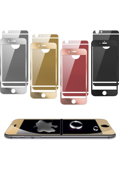 Bufalo Apple Uyumlu   iPhone 6 Plus / 6S Plus Aynalı Ön+Arka Cam Ekran Koruyucu