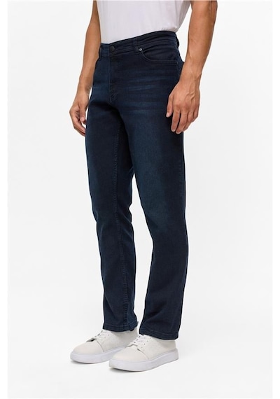 Süvari Mavi Regular Denim Pantolon Mavi