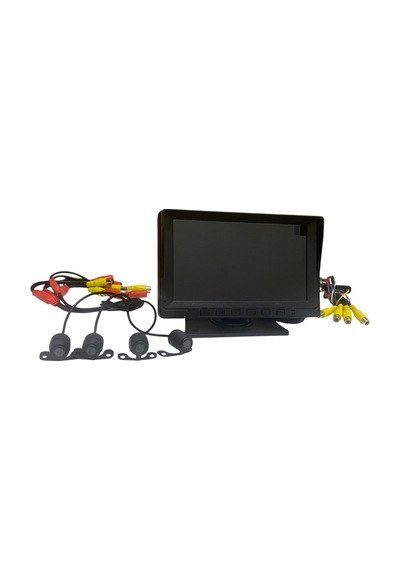 Rose Mr-08 7 Ekranlı 4 Kameralı Araç Dvr Seti - 4 Kanal Foksiyon - Kayıt Özelliği