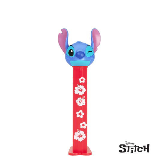 Pez Dispenser Stitch Aloha Meyve Aromalı Şekerleme Makinesi Ve Şekerleme Yedekleri