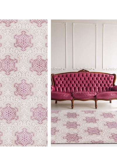 Plato Kaymaz Taban Ebru 3031 Desen En 160Cm Soft Kesme Yolluk