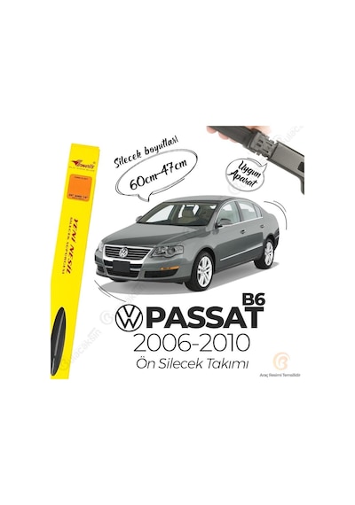 Volkswagen Passat Muz Silecek Takımı 2006-2010 İnwells