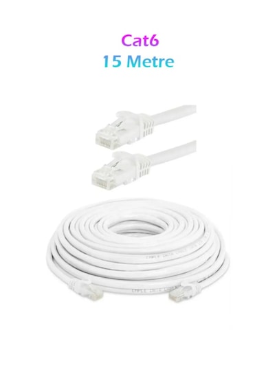 Cat 6 Ethernet Kablosu 15 Metre