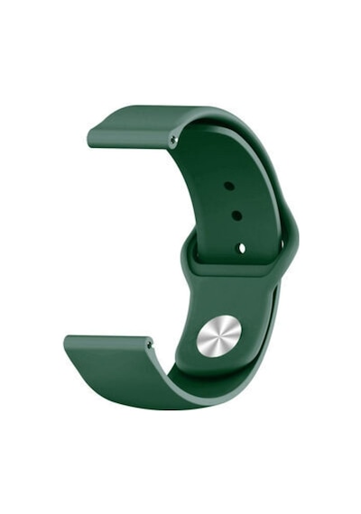 Watch Gt 3 42mm Silikon Kordon Kayış Yumuşak Spor Renkli Bileklik Koyu Yeşil