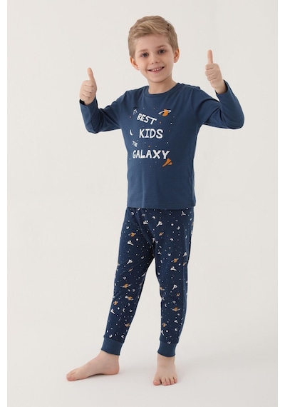 Rolypoly Roly Poly 3177 Best Kids The Galaxy Erkek Çocuk Uzun Kol Pijama Takım 001