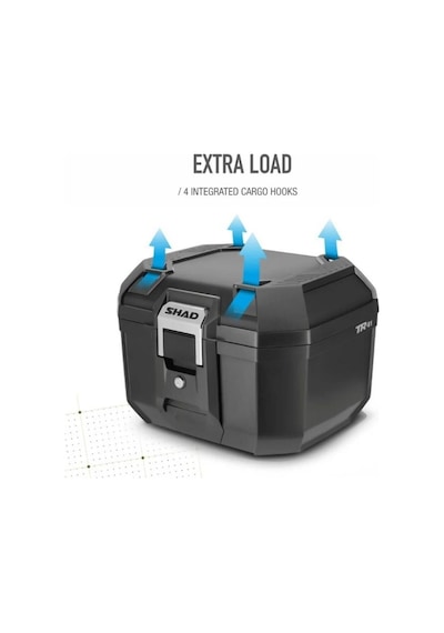 Shad Sh-41lt Alüminyum Terra Arka Çanta Siyah