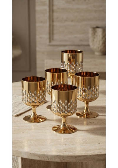 Eclat Nova Gold Kristal Kadeh 270 Cc Çok Renkli